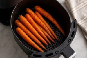 Temps de cuisson carotte air fryer