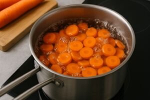 Temps de cuisson des carottes à l'eau
