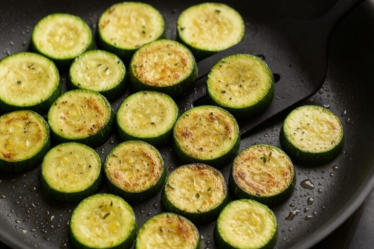 Temps de cuisson des courgettes à la poêle