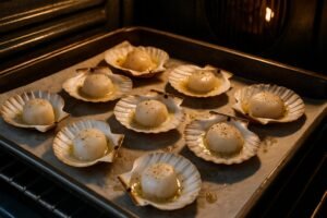 Temps de cuisson des saint-jacques au four