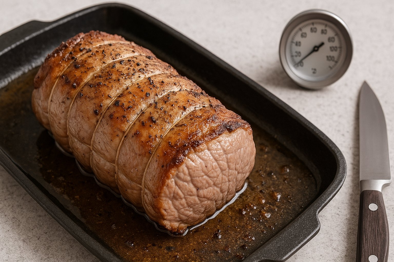 Temps de cuisson du rôti de veau moelleux
