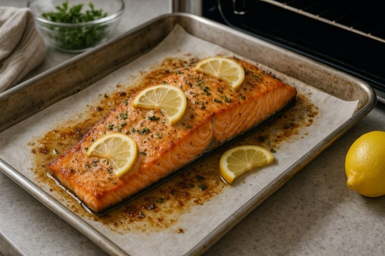 Temps de cuisson du saumon au four