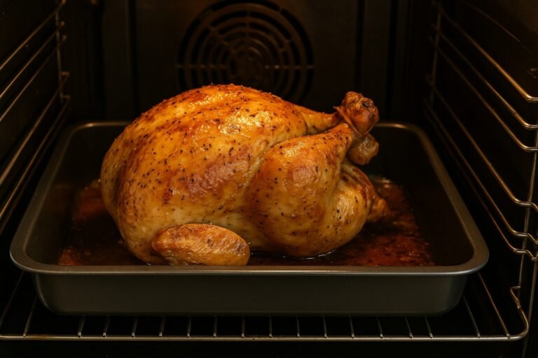 Temps de cuisson poulet au four 2 kg