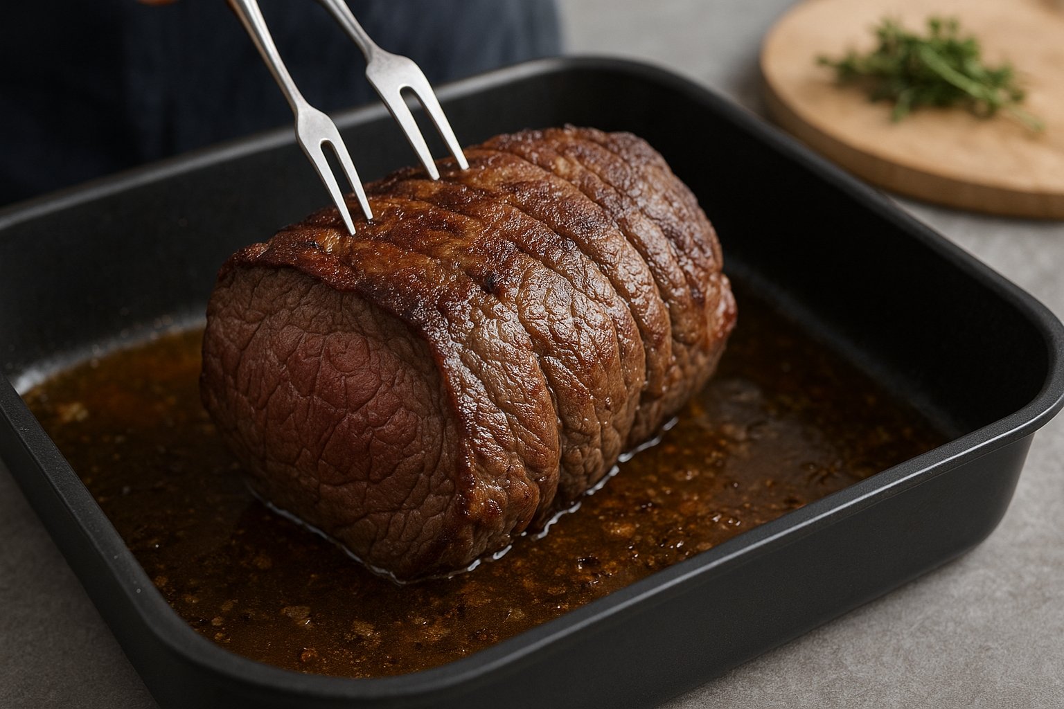 Temps de cuisson rôti de bœuf 1kg