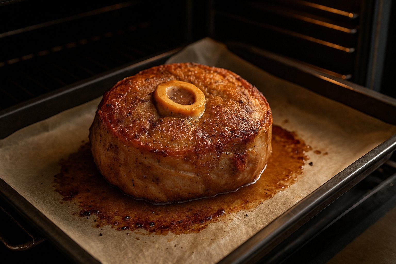 Temps de cuisson rouelle de porc au four 1kg