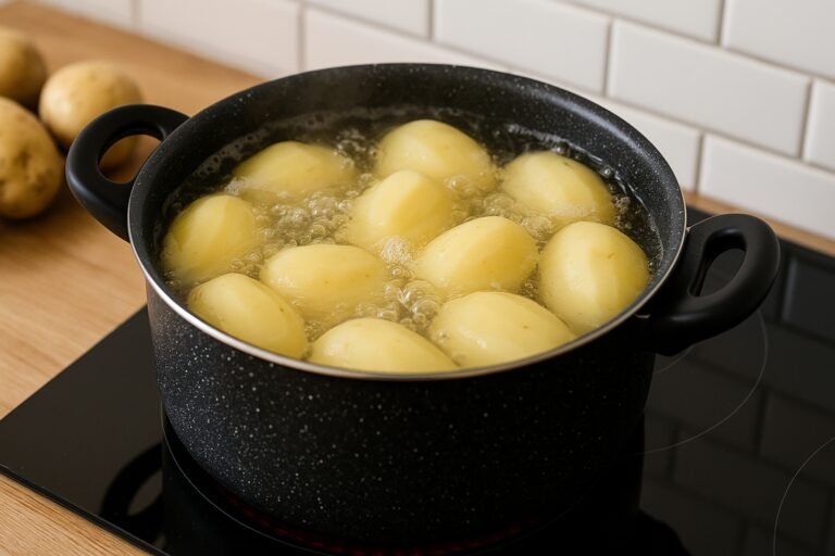Temps de cuisson pommes de terre à l'eau