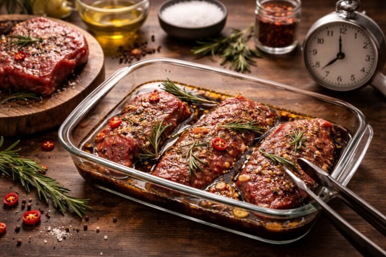 Combien de temps faire mariner du bœuf